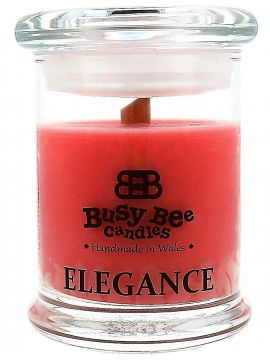 Busy Bee Candles Elegance praskajúca sviečka Crisp Red Apple