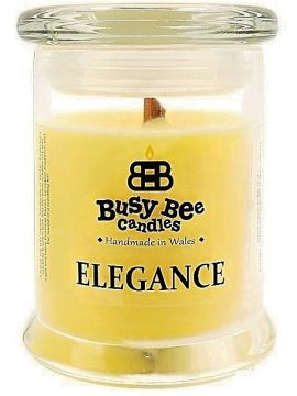 Busy Bee Candles Elegance praskajúca sviečka Jesenná slávnosť