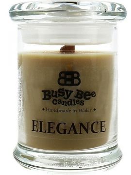 Busy Bee Candles Elegancia praskajúca sviečka Pomaranč a klinčeky