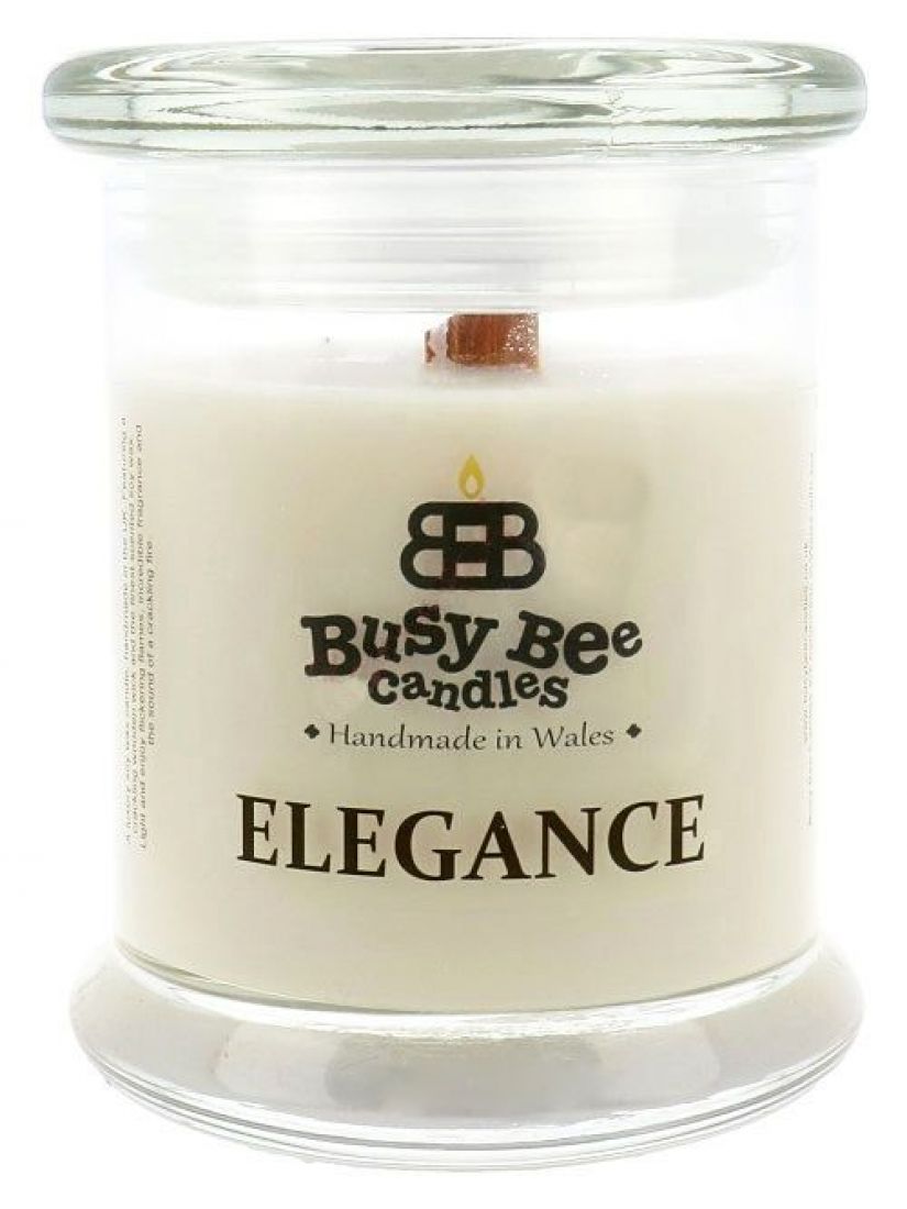 Busy Bee Candles Elegance praskajúca sviečka Angel