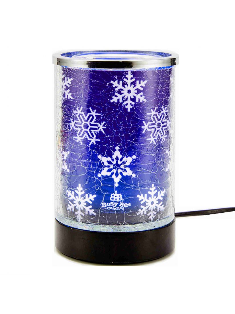 Vianočná elektrická aromalampa Snehová vločka