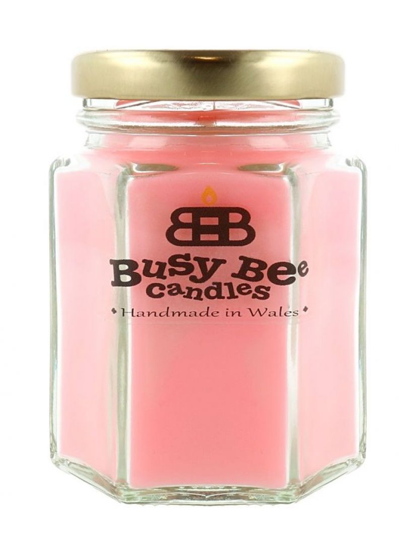 Busy Bee Candles Classic sviečka vel. SMALL Ruža