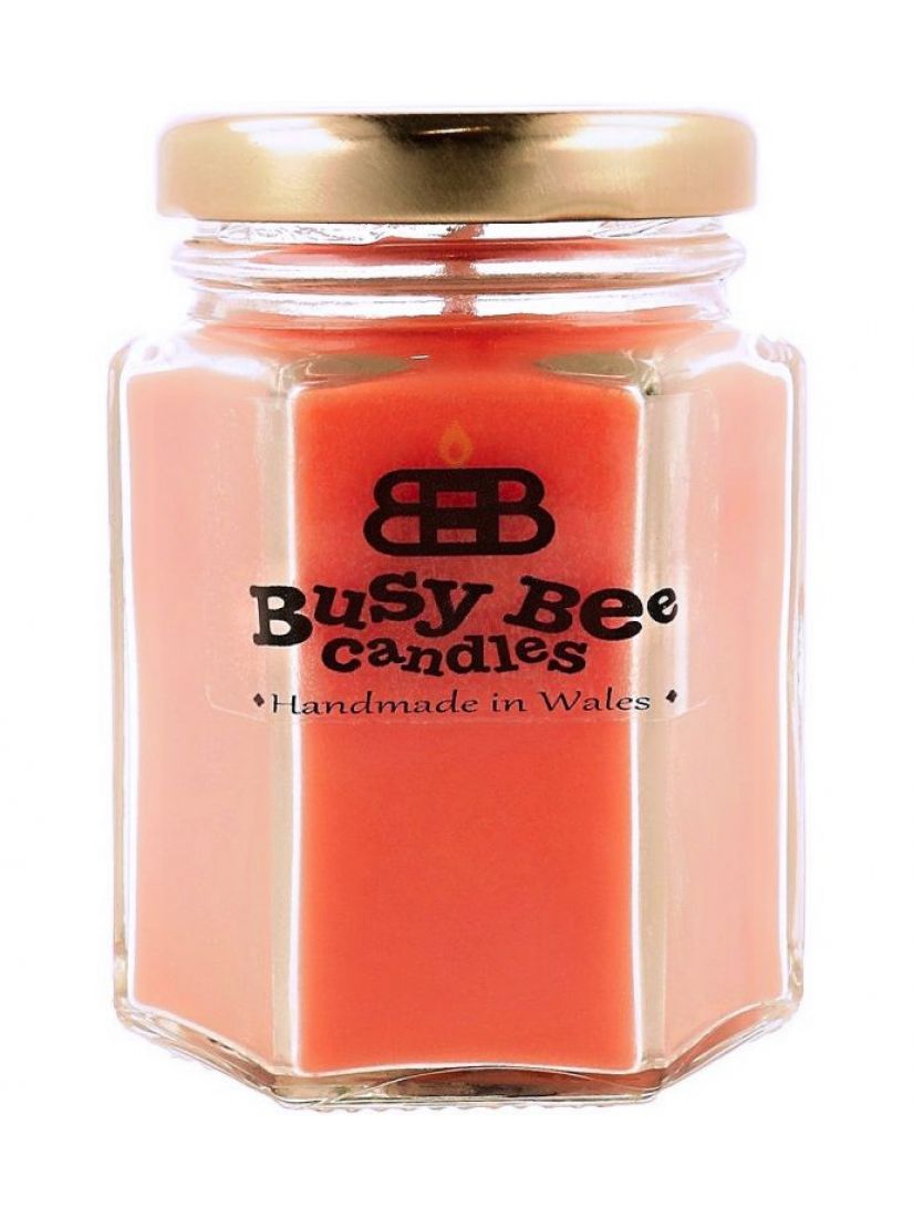 Busy Bee Candles Classic sviečka vel. SMALL Rebarbora & Vanilkový krém
